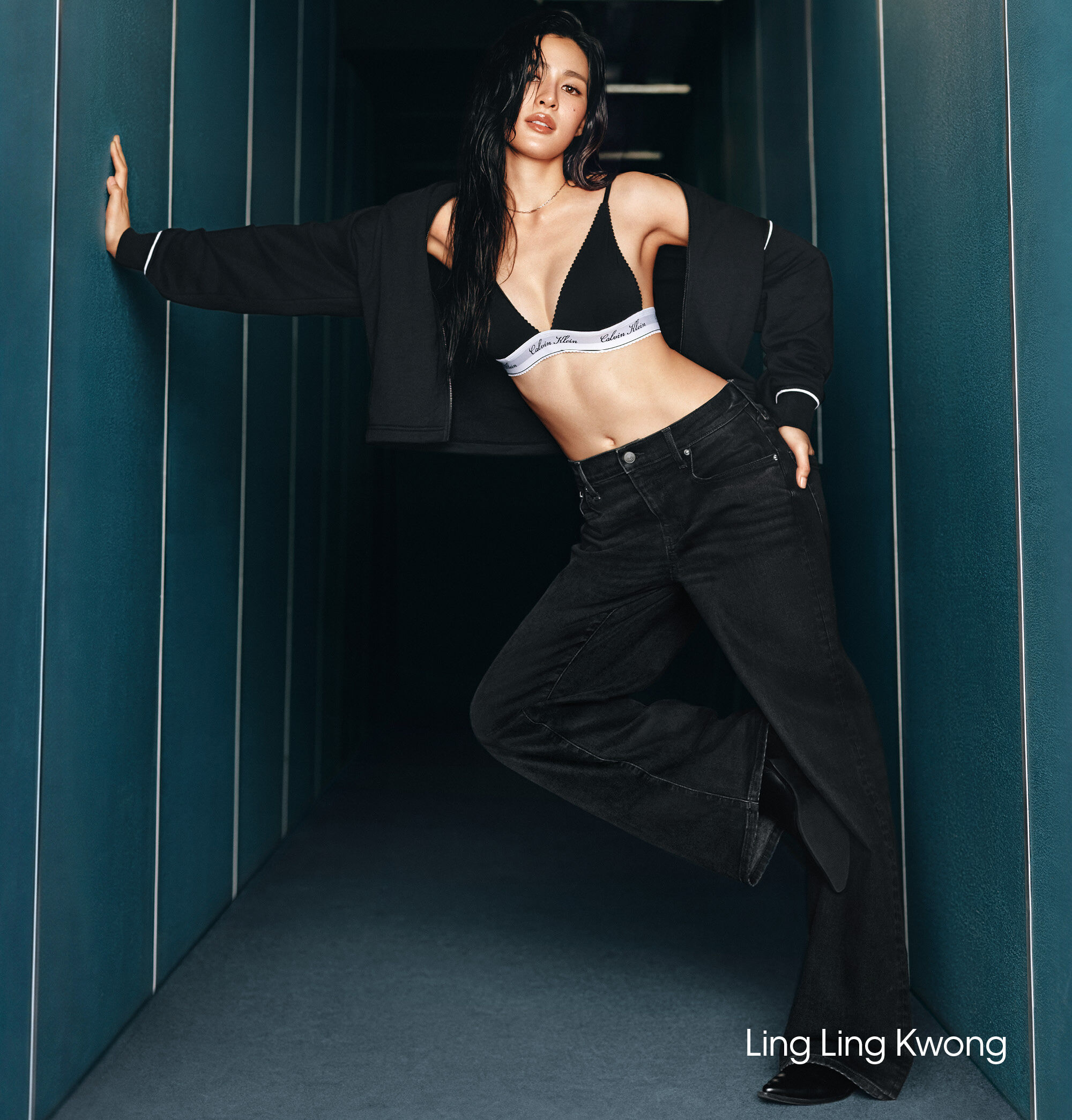 Calvin Klein featuring Ling Ling Kwong